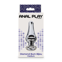 TOYJOY - ANAL PLAY DIAMOND BUM BIJOU MITTLERER ANALPLUG – Produktansicht 5