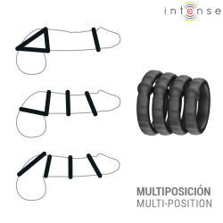 INTENSE - MICHIEL SET MIT 4 PENISRINGEN MODELL 10 – Produktansicht 3