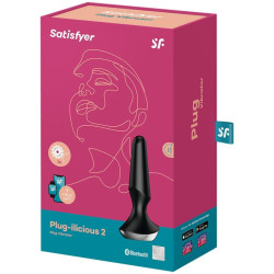 SATISFYER - PLUG ILICIOUS 2 PLUG VIBRATOR SCHWARZ – Produktansicht 5