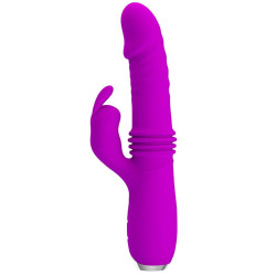 PRETTY LOVE - DOROTHY PURPLE WIEDERAUFLADBARER KANINCHENVIBRATOR – Produktansicht 2