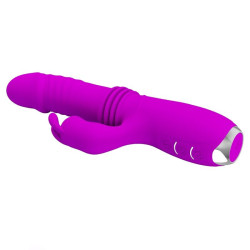 PRETTY LOVE - DOROTHY PURPLE WIEDERAUFLADBARER KANINCHENVIBRATOR – Produktansicht 3