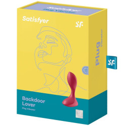 SATISFYER - BACKDOOR LOVER ROTER ANAL VIBRATOR STECKER ROT – Produktansicht 4