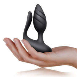 ROCKS-OFF - COCKTAIL PLUG FERNBEDIENUNG - SCHWARZ – Produktansicht 2