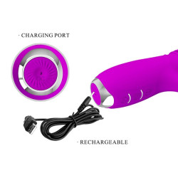 PRETTY LOVE - DOROTHY PURPLE WIEDERAUFLADBARER KANINCHENVIBRATOR – Produktansicht 11