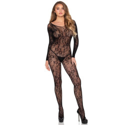 LEG AVENUE - 89366 SPITZEN-DESSOUS-BODYSTOCKING, SCHWARZ - EINHEITSGRÖSSE – Produktansicht 6