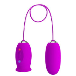 PRETTY LOVE - DAISY DUAL EGG WIEDERAUFLADBARER VIBRATOR LILA – Produktansicht 2