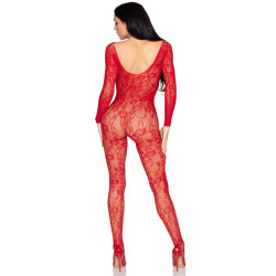 LEG AVENUE - 89366 SPITZEN-DESSOUS-BODYSTOCKING, ROT - EINHEITSGRÖSSE – Produktansicht 3
