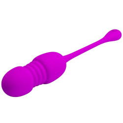 PRETTY LOVE - CALLIE PURPLE WIEDERAUFLADBARES VIBRATIONS-EI – Produktansicht 3