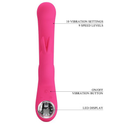 PRETTY LOVE - LAMAR RABBIT VIBRATOR & ROSA G-SPOT – Produktansicht 8