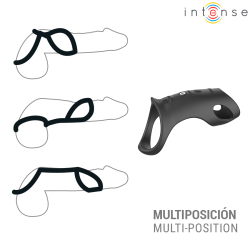 INTENSE - JEROME VERSTELLBARER VIBRIERENDER PENISRING MODELL 12 – Produktansicht 3