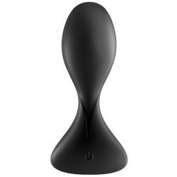 SATISFYER - TRENDSETTER VIBRIERENDE PLUGAPP SCHWARZ – Produktansicht 2