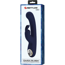 PRETTY LOVE - LAMAR RABBIT VIBRATOR & BLAUER G-SPOT – Produktansicht 9