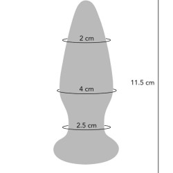 TOYJOY - THE SHINING VIBRIERENDER GLAS-BUTTPLUG – Produktansicht 2