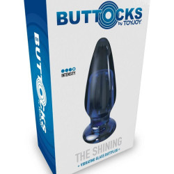 TOYJOY - THE SHINING VIBRIERENDER GLAS-BUTTPLUG – Produktansicht 9