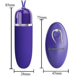 PRETTY LOVE - DARLENE YOUTH VIOLET MINI VIBRIERBULLET – Produktansicht 4