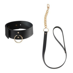 BIJOUX INDISCRETS MAZE - SCHWARZE HALSKETTE MIT RIEMEN – Produktansicht 3