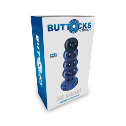 TOYJOY - BUTTOCKS DER STRAHLENDE GLAS-BUTTPLUG – Produktansicht 9