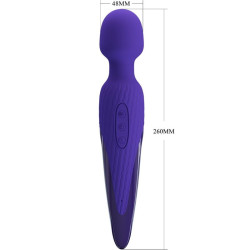 PRETTY LOVE - ANTONY YOUTH WAND VIBRATOR VIOLET WRMEEFFEKT – Produktansicht 4