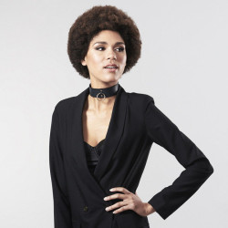BIJOUX INDISCRETS MAZE - SCHWARZE HALSKETTE MIT RIEMEN – Produktansicht 6