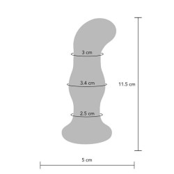 TOYJOY - THE GLEAMING VIBRIERENDER GLAS-BUTTPLUG – Produktansicht 2
