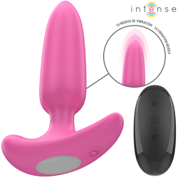 INTENSE - ROSS ANAL PLUG 10 VIBRATIONEN ROSA FERNBEDIENUNG – Produktansicht 2