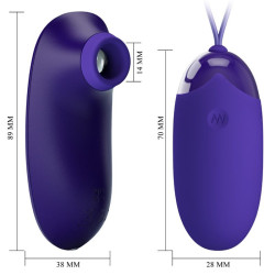 PRETTY LOVE - STIMULATOR UND TRAGBARES EI – Produktansicht 4