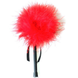 SECRETPLAY - RED MARABOU DUSTER – Produktansicht 3