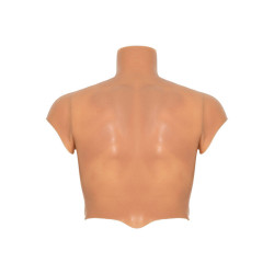 VERBORGENE BEDÜRFNIS - ALTER EGO SILIKON-MÄNNERTORSO-SHIRT MIT ABS-FLEISCH – Produktansicht 4
