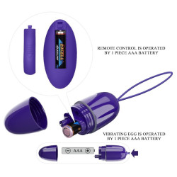 PRETTY LOVE - SELKIE YOUTH MINI VIBRIERENDES EI VIOLET FERNBEDIENUNG – Produktansicht 6