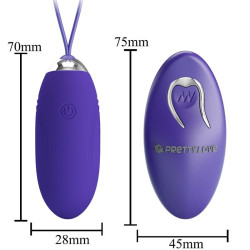 PRETTY LOVE - JENNY YOUTH VERLETZT EGG FERNBEDIENUNG VIOLETT – Produktansicht 5