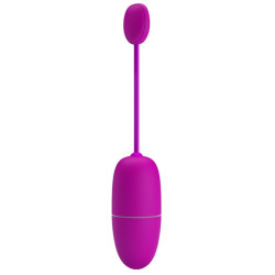 PRETTY LOVE - VIBRIERENDES EI DER NYMPHE, APP-GESTEUERT, LILA – Produktansicht 3