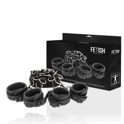 FETISH SUBMISSIVE - LUXUS-BETTBAND-SET MIT NOPRENE-FUTTER – Produktansicht 2