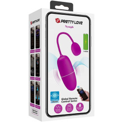 PRETTY LOVE - VIBRIERENDES EI DER NYMPHE, APP-GESTEUERT, LILA – Produktansicht 16