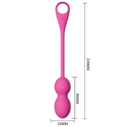 PRETTY LOVE - ELVIRA PINK WIEDERAUFLADBARE VIBRIERBLLE – Produktansicht 5