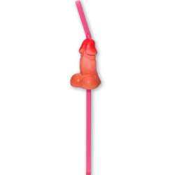 DIABLO PICANTE ? TASCHE MIT 5 NATÜRLICHEN STROHHALMEN FÜR GROSSE PENIS