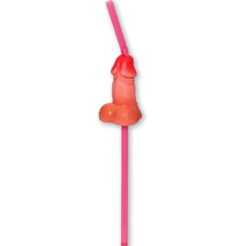DIABLO PICANTE ? TASCHE MIT 5 NATÜRLICHEN STROHHALMEN FÜR GROSSE PENIS