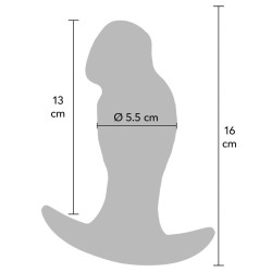 HIDDEN DESIRE - INFERNO REALISTISCHER ANALSPLUG 16 CM – Produktansicht 5