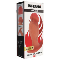 HIDDEN DESIRE - INFERNO REALISTISCHER ANALSPLUG 16 CM – Produktansicht 6