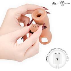 MR INTENSE - ARNOLD M VIBRATOR SILIKON-PENISHÜLLE MIT FERNBEDIENUNG 14,5 CM -Ø- 4 CM – Produktansicht 4