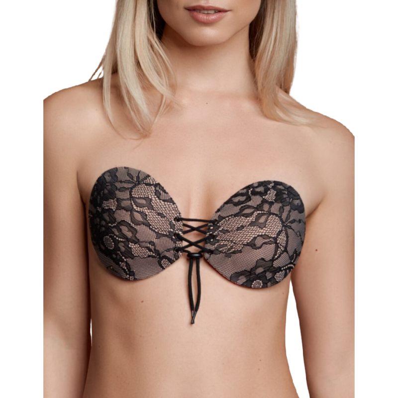 BYE-BRA - BH KLEBE VERSCHLITZTER & BESTICKTER CUP