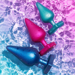 ROMP - LUSTER ANAL TRAININGSSET S/M/L MIT HERZFÖRMIGER BASIS – Produktansicht 6