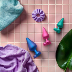 ROMP - LUSTER ANAL TRAININGSSET S/M/L MIT HERZFÖRMIGER BASIS – Produktansicht 7