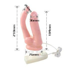 BAILE - REALISTISCHE PENIS-DOPPELPENETRATION – Produktansicht 2