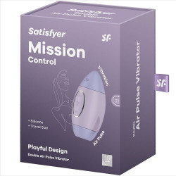 SATISFYER - MISSION CONTROL FLIEDER KLEINER DOPPELIMPULS VIBRATOR – Produktansicht 5
