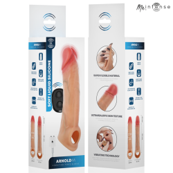 MR INTENSE - ARNOLD M VIBRATOR SILIKON-PENISHÜLLE MIT FERNBEDIENUNG 14,5 CM -Ø- 4 CM – Produktansicht 8