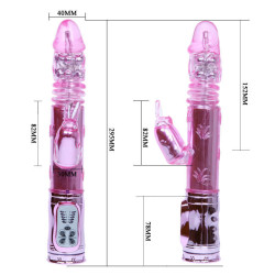 BAILE - POCHENDER BUNNY PINK RAMPANT ROTATOR – Produktansicht 7