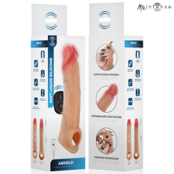 MR INTENSE - ARNOLD L VIBRATOR SILIKON-PENISHÜLLE MIT FERNBEDIENUNG 16 CM -Ø- 4,5 CM – Produktansicht 7