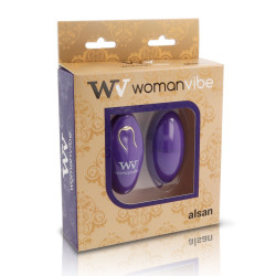 WOMANVIBE - ALSAN EGG REMOTE CONTROL SILIKON LILA – Produktansicht 2