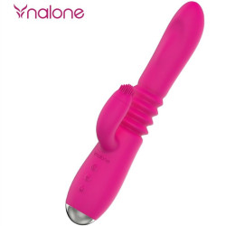 NALONE - UP&DOWN- UND RABBIT-VIBRATOR MIT ROTATION – Produktansicht 2