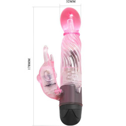 BAILE - GEBEN SIE IHNEN EINE ART LIEBHABERVIBRATOR MIT ROSA HASEN 10 MODI – Produktansicht 3
